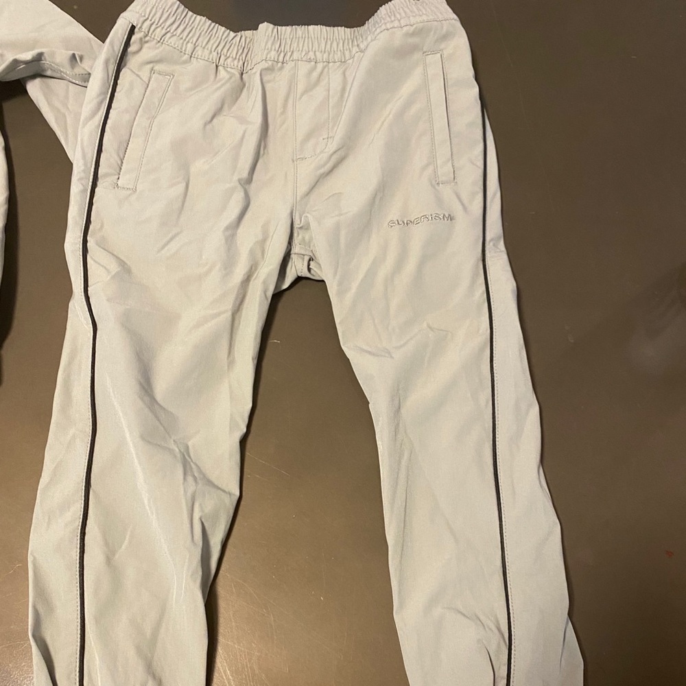 Superism boys 5t gray track pants